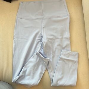 Lululemon Light Blue High-Waisted Leggings